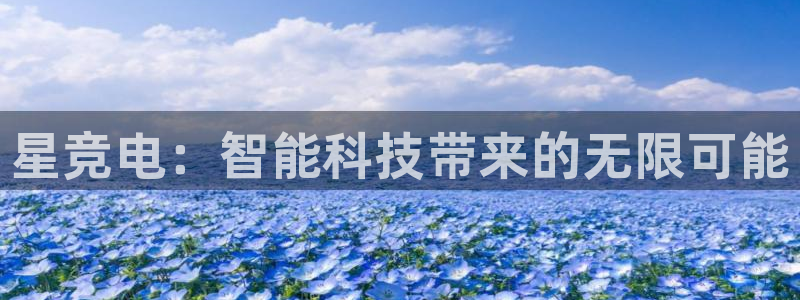 米兰电竞电子竞技平台：星竞电：智能科技带来的无限可能